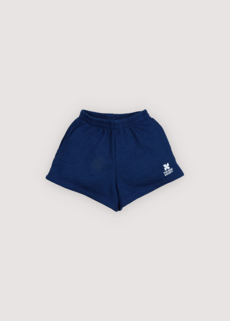 The New Society TNS Logo Short - Indigo Denim