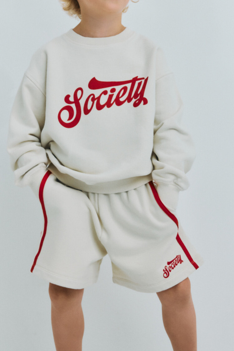 The New Society Tilo Sweatshirt - Ecru