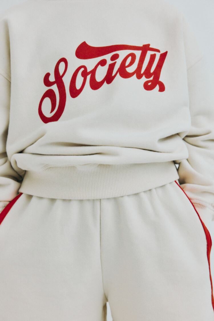 The New Society Tilo Sweatshirt - Ecru