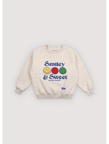 The New Society Smiley Sweatshirt- Smiley Multicolor