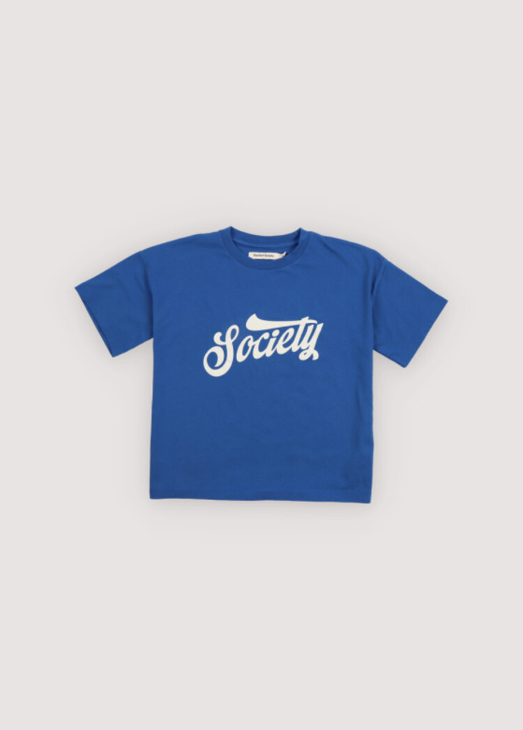 The New Society Tilo T-Shirt - Deep Sea Blue