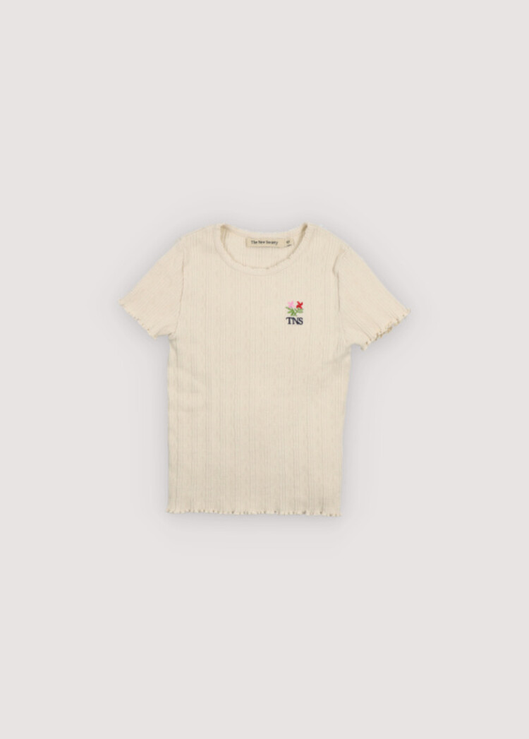 The New Society Romero Tee - Ecru