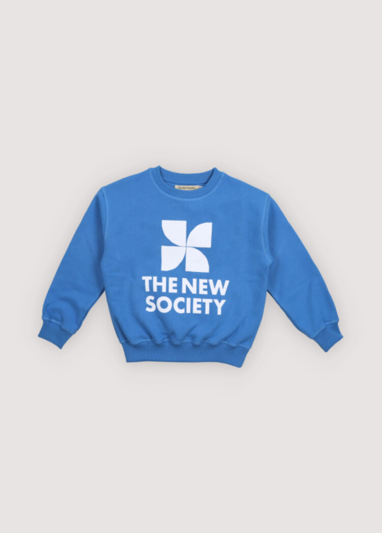 The New Society TNS Logo Sweatshirt - Iris Whisper