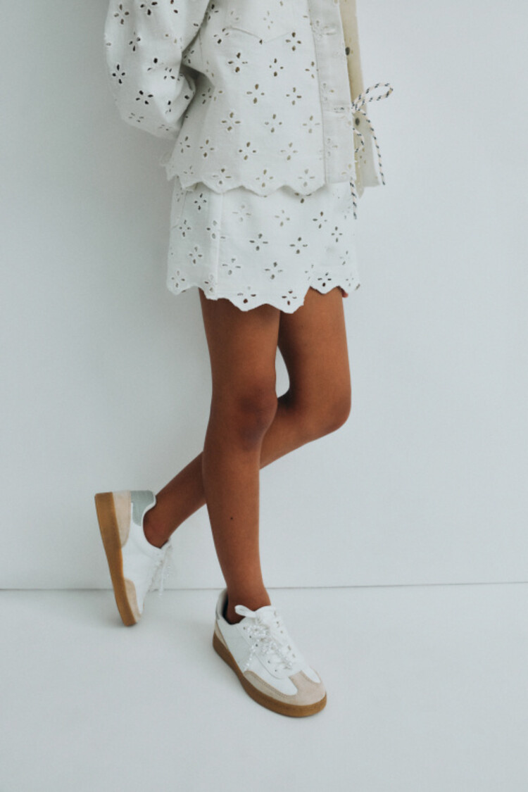 The New Society Camelia Short - Pure Cloud Denim