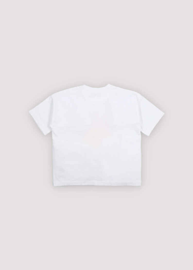 The New Society Smiley T-Shirt - Smiley Pure Cloud