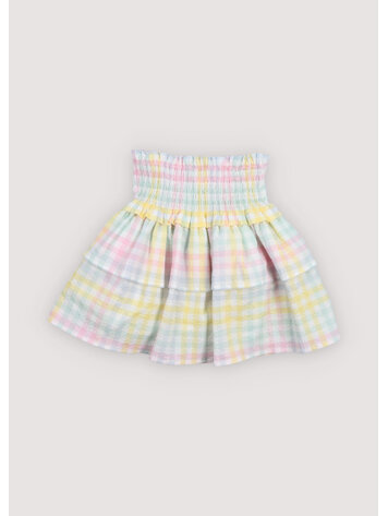 The New Society Mallow Skirt - Mallow Check
