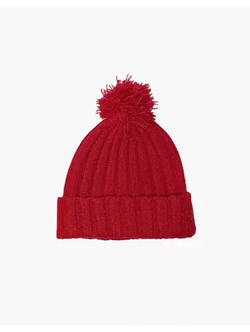 Minikane Poppenmuts Barry Rood Met Pompon