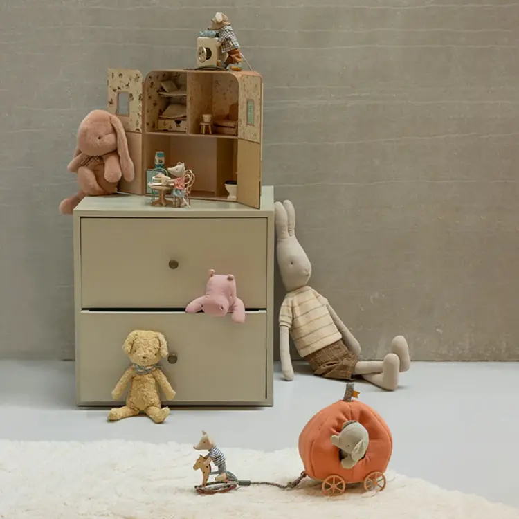 Maileg Bunny Plush, Medium - Vintage Rose