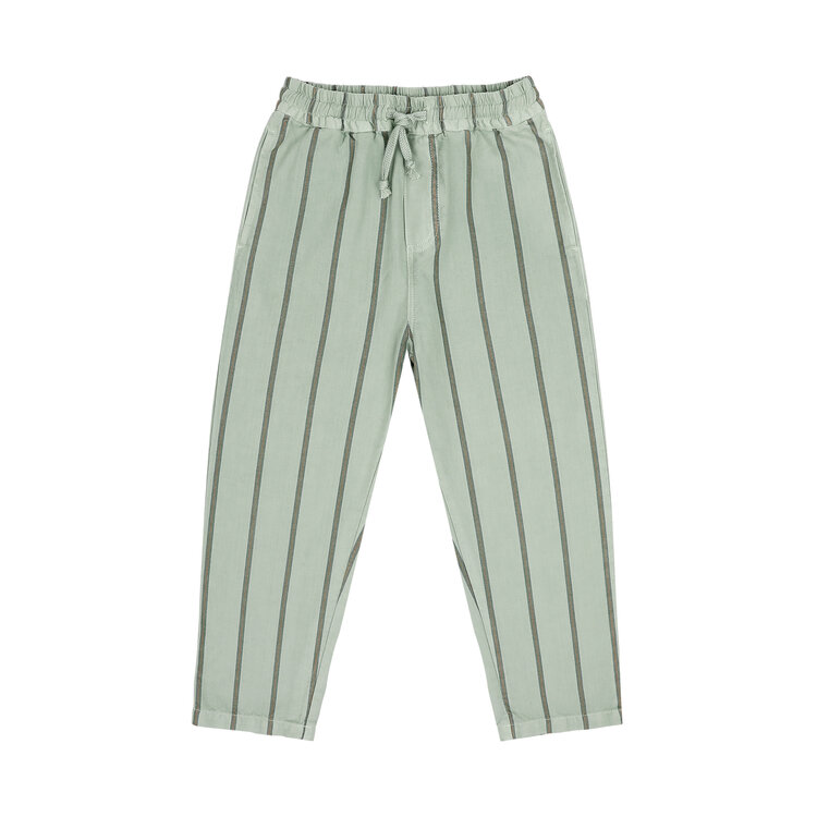 Jenest Kick Pants - Sage Green Stripe