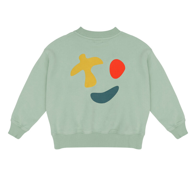 Jenest Happy Bird Sweater - Sage Green