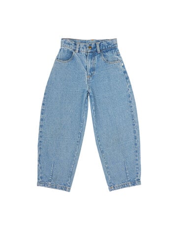 Jenest Balloon Denim Pants- Medium Wash