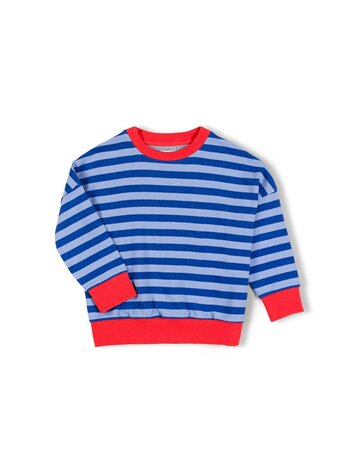 Nixnut Rel Sweater - Azul Stripe