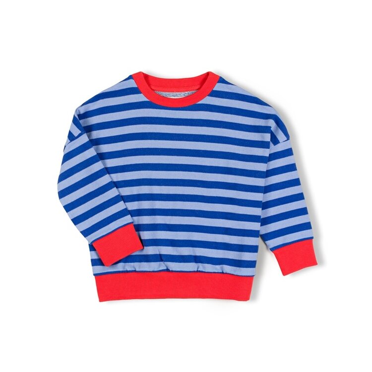 Nixnut Rel Sweater - Azul Stripe