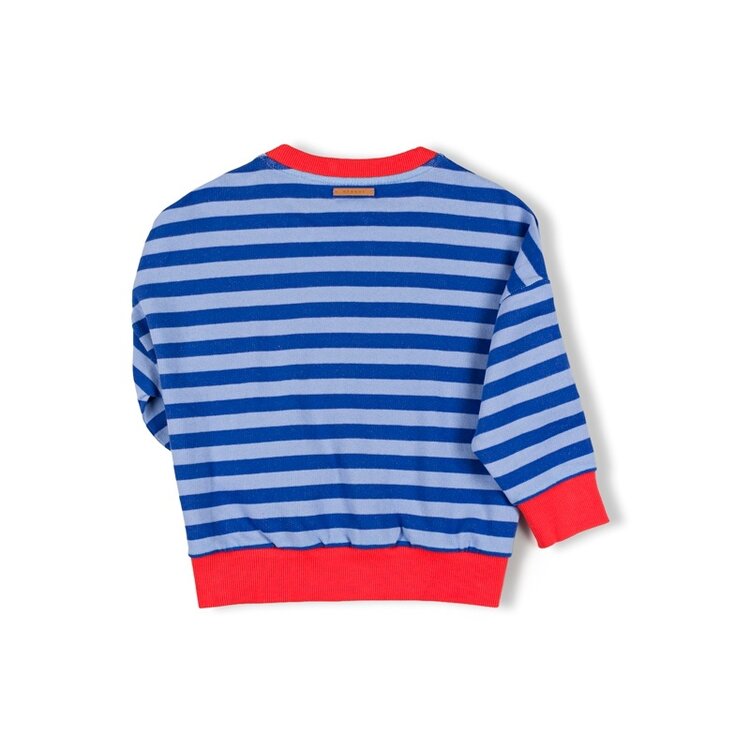 Nixnut Rel Sweater - Azul Stripe