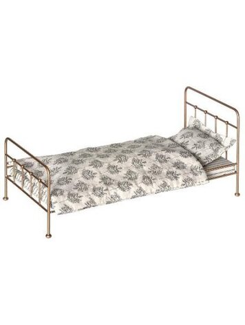 Maileg Vintage Bed, Medium - Gold