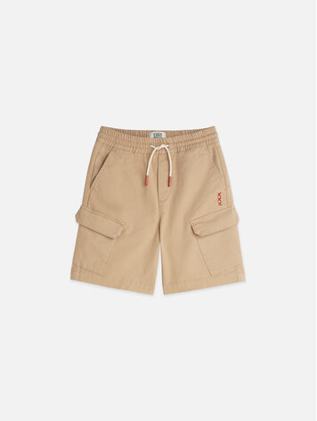 Scotch & Soda Lightweight Cargo Shorts - Travertine