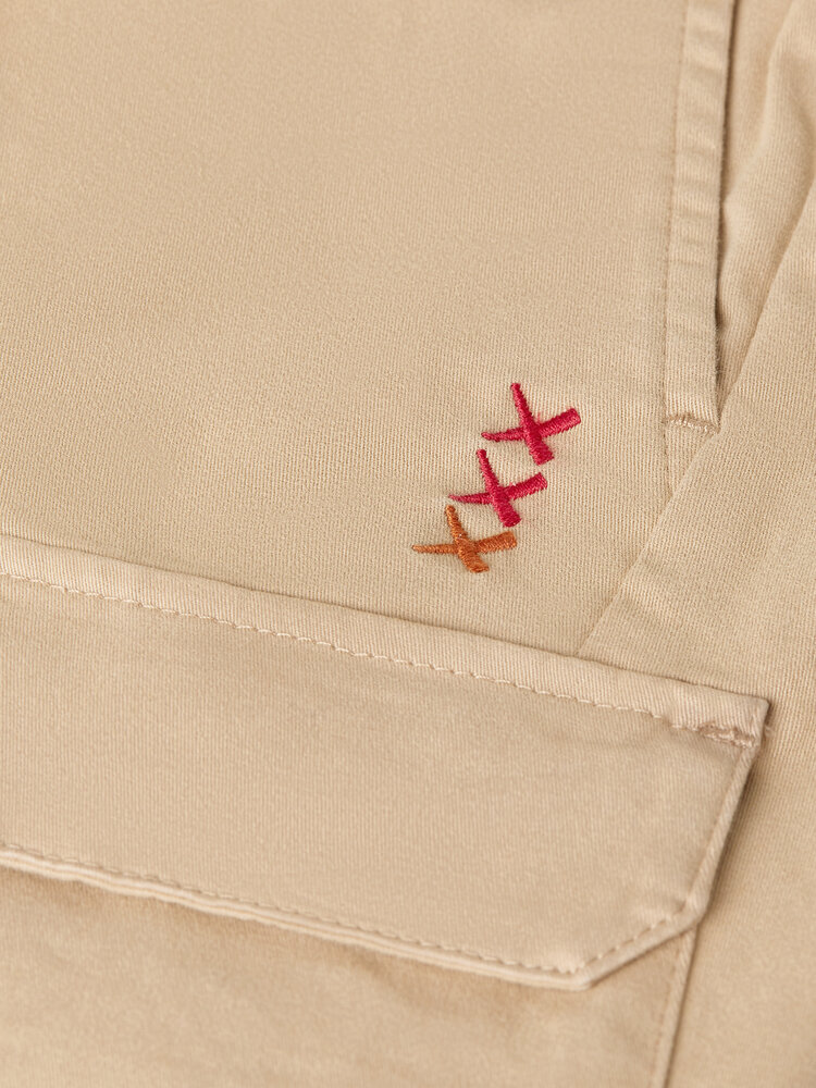 Scotch & Soda Lightweight Cargo Shorts - Travertine