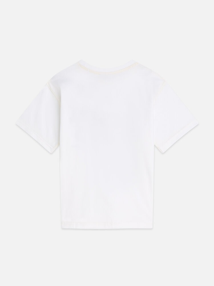 Scotch & Soda Front Artwork T-shirt - Bright White