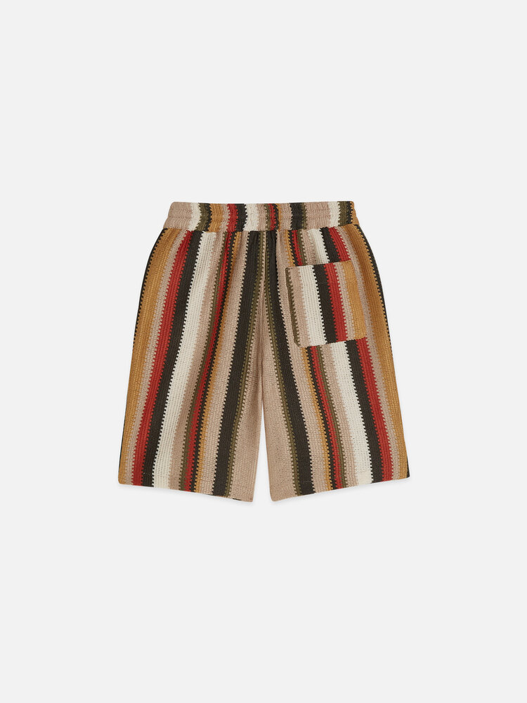 Scotch & Soda Striped Shorts - Multi Color Stripe