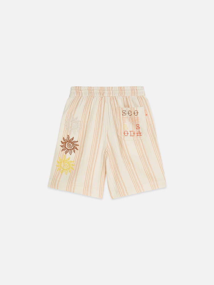Scotch & Soda Placed Shorts - Eggnog Stripe