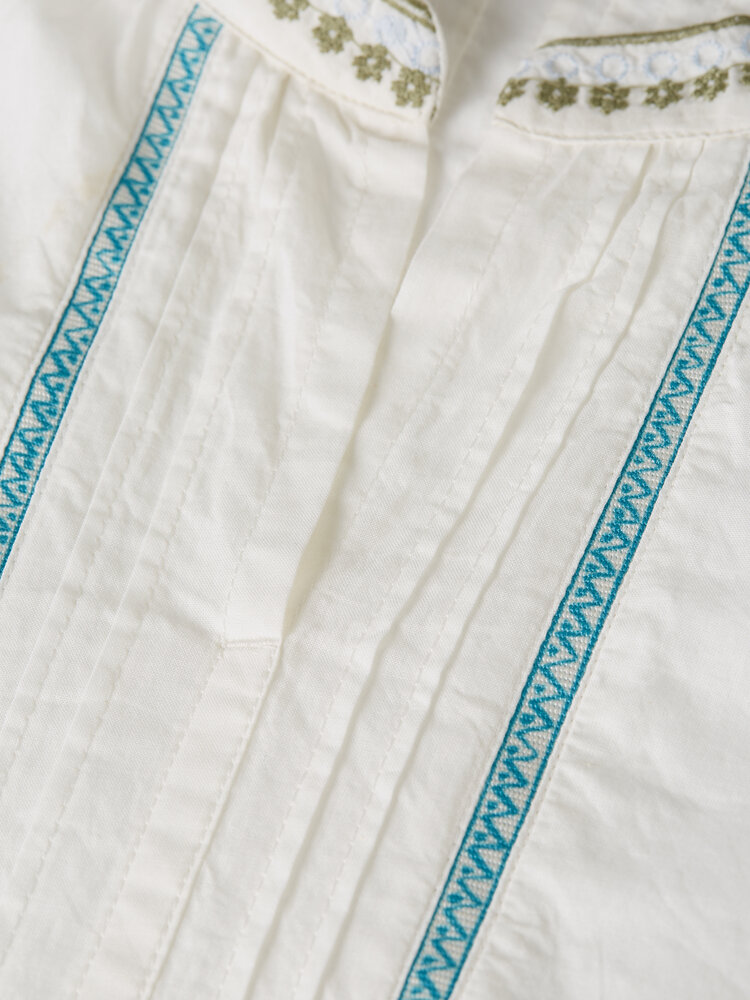 Scotch & Soda Cuff Longsleeve Shirt - Eggnog