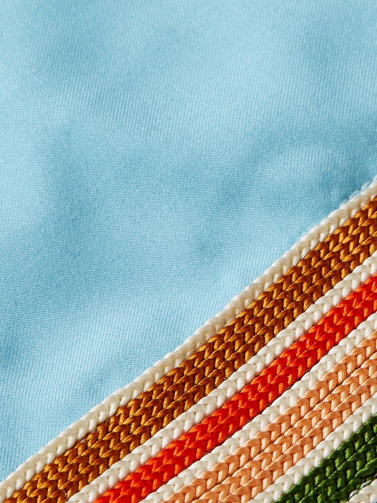 Scotch & Soda Magic Midlength Swim Shorts - Suns Milky Blue