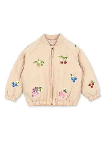 Konges Sløjd Juno Sequin Bomber Jacket - Frappé