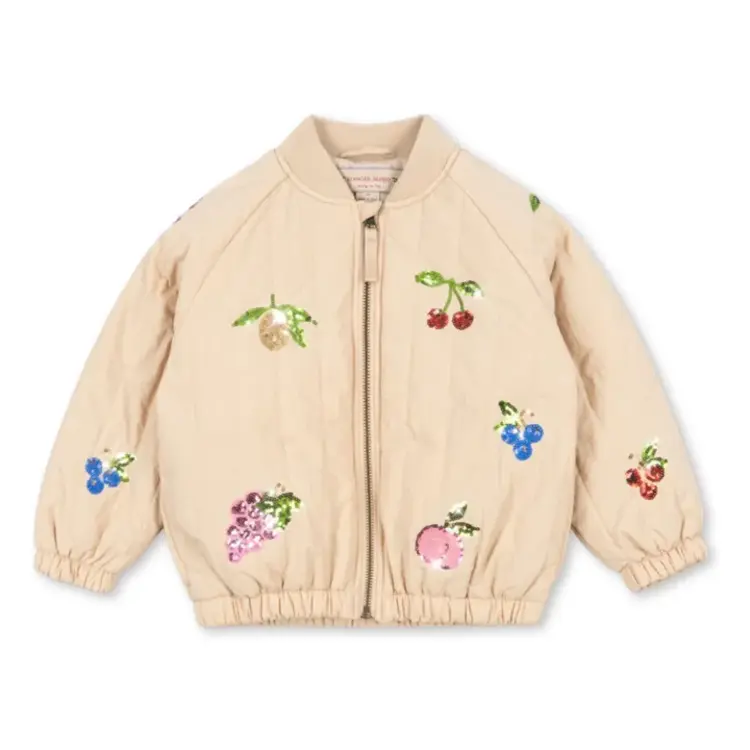 Konges Sløjd Juno Sequin Bomber Jacket - Frappé