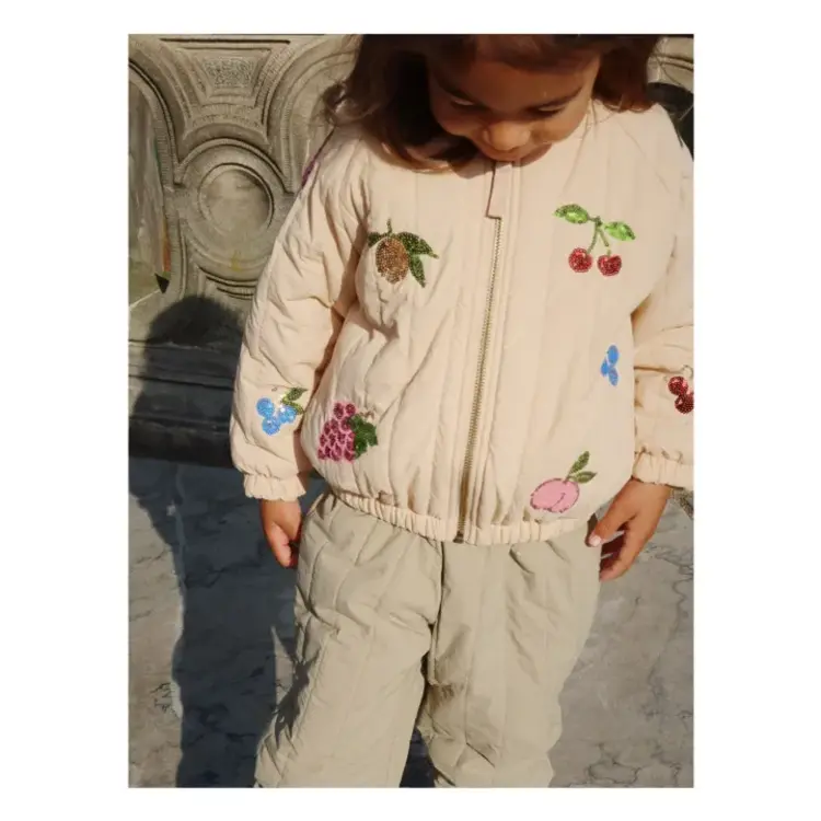 Konges Sløjd Juno Sequin Bomber Jacket - Frappé