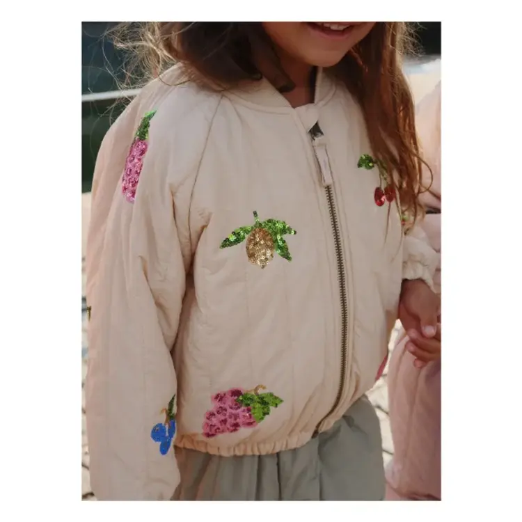 Konges Sløjd Juno Sequin Bomber Jacket - Frappé