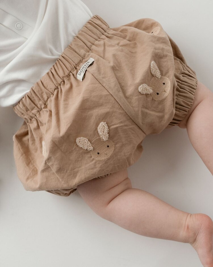 Donsje Amsterdam Carson Bloomers Fluffy Bunnies - Rose Mocha