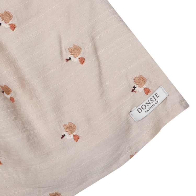 Donsje Amsterdam Cayley Skirt Hummingbirds - Soft Taupe