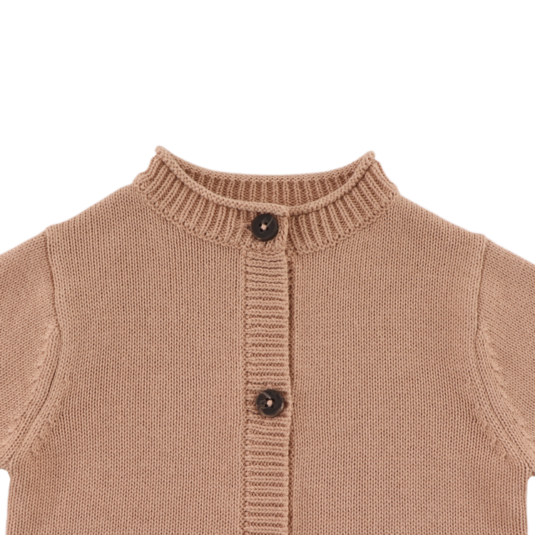 Donsje Amsterdam Danta Cardigan Fluffy Bunny - Rose Mocha