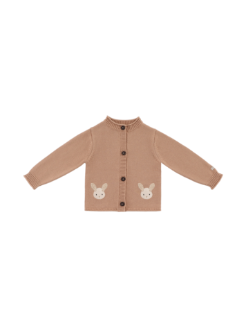 Donsje Amsterdam Danta Cardigan Fluffy Bunny - Rose Mocha