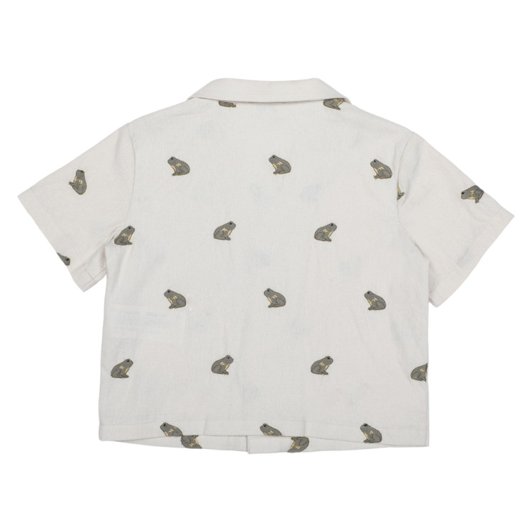 Donsje Amsterdam Decci Shirt Frogs - Warm White