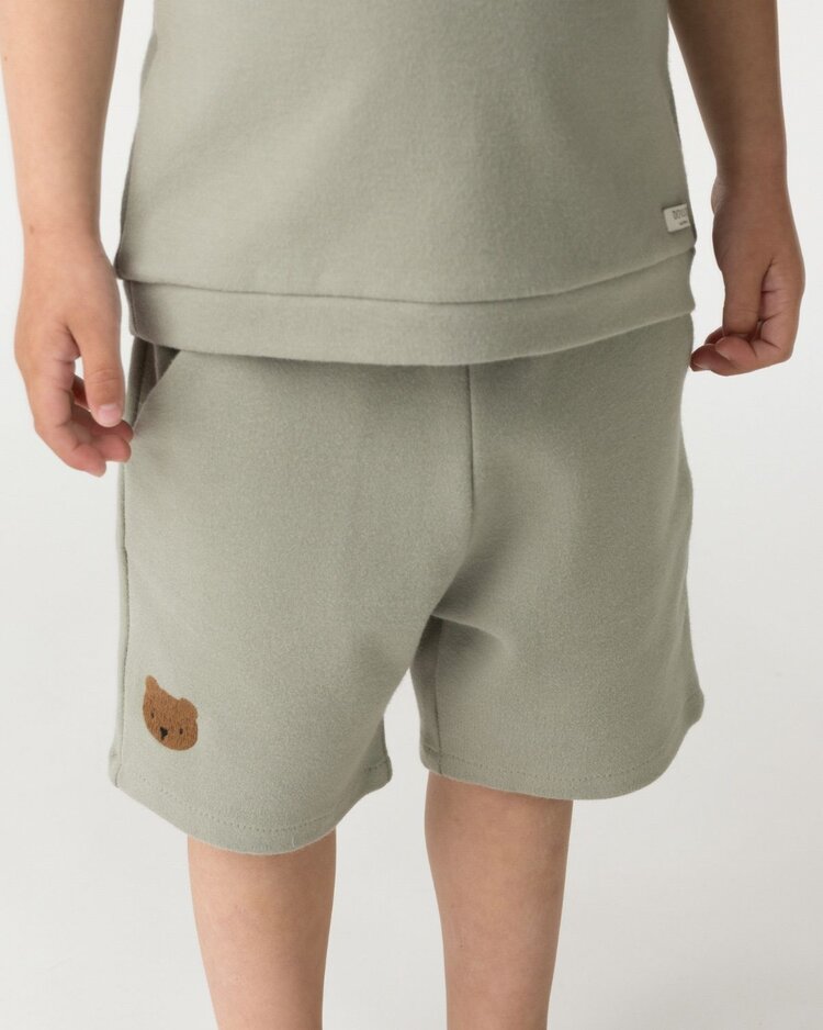 Donsje Amsterdam Ithri Shorts Bear - Dusty Green