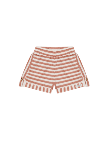 Donsje Amsterdam Kaatio Shorts - Rust/White Striped