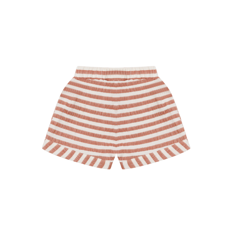 Donsje Amsterdam Kaatio Shorts - Rust/White Striped