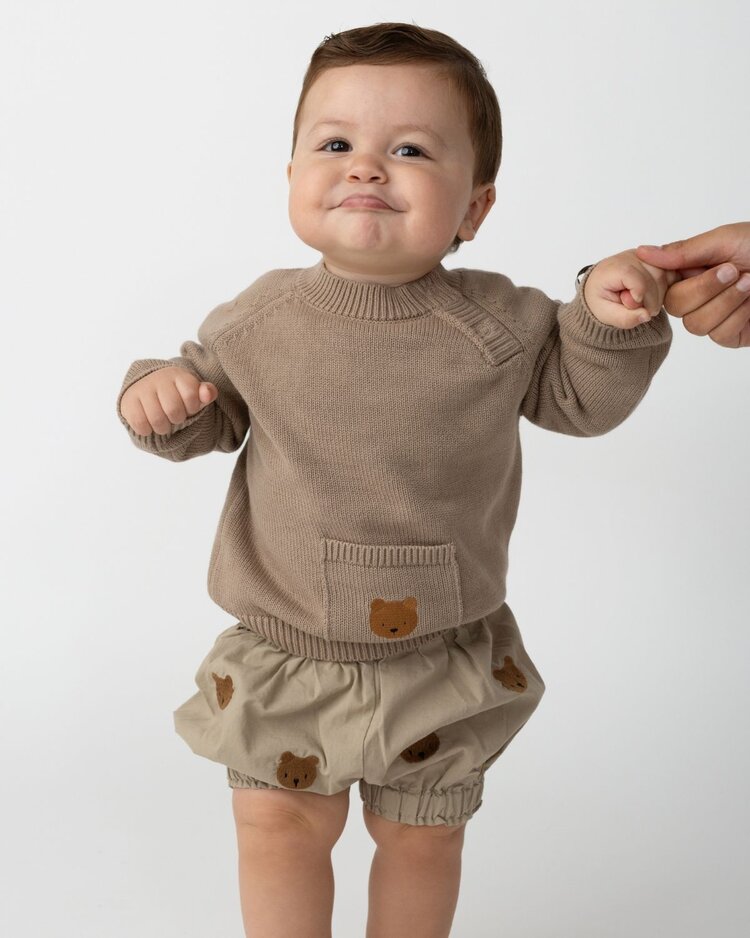 Donsje Amsterdam Loeke Sweater Bear - Taupe