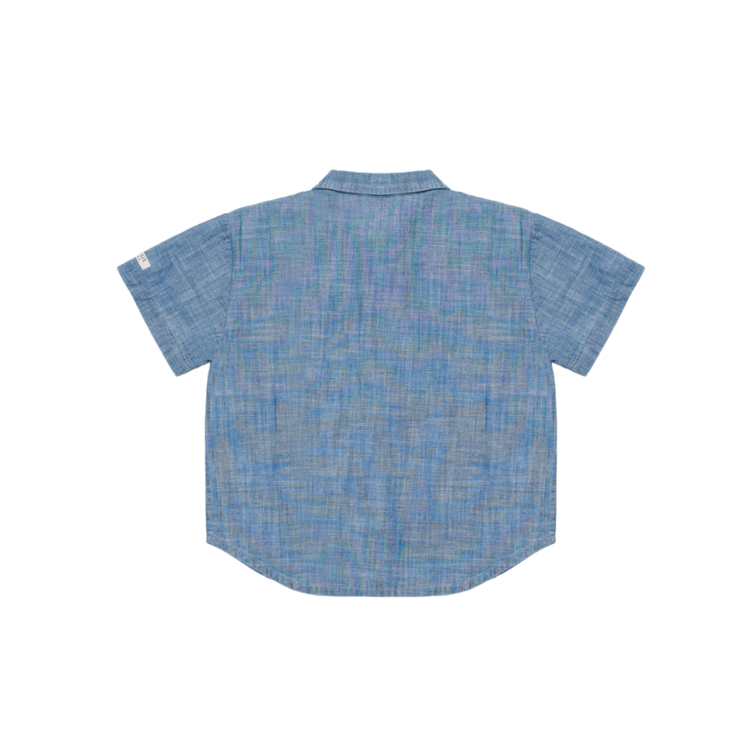 Donsje Amsterdam Ludon Shirt Jeep - Sky Blue