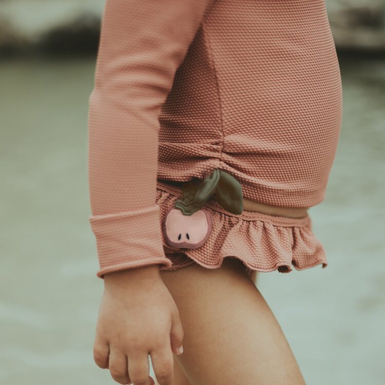 Donsje Amsterdam Nia Swim Shirt Apple - Old Rose