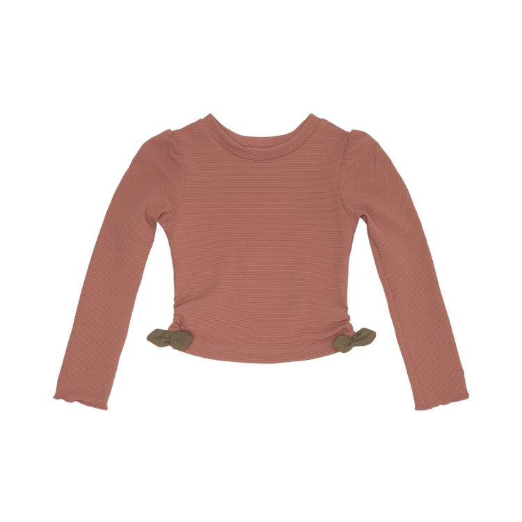 Donsje Amsterdam Nia Swim Shirt Apple - Old Rose