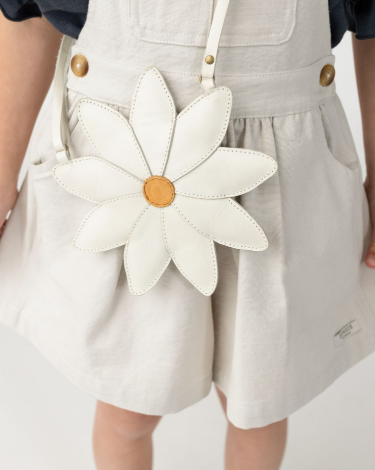 Donsje Amsterdam Toto Purse Daisy - Off White Leather