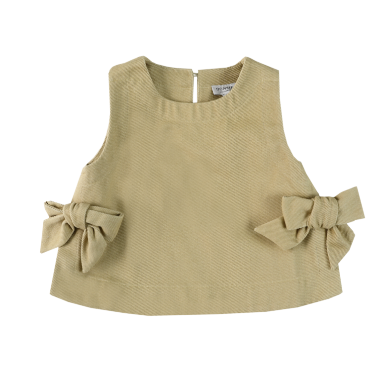 Donsje Amsterdam Veeri Top - Vintage Khaki