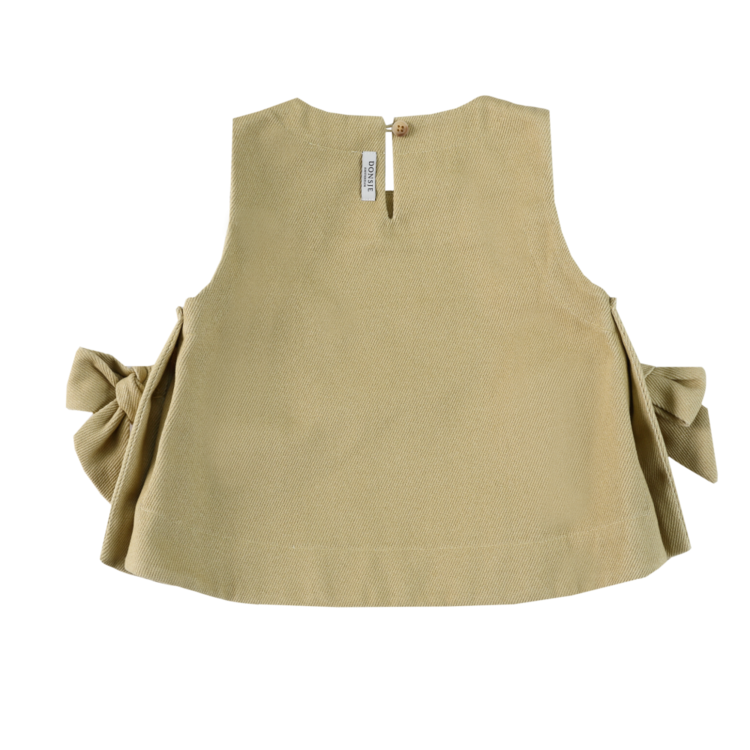 Donsje Amsterdam Veeri Top - Vintage Khaki
