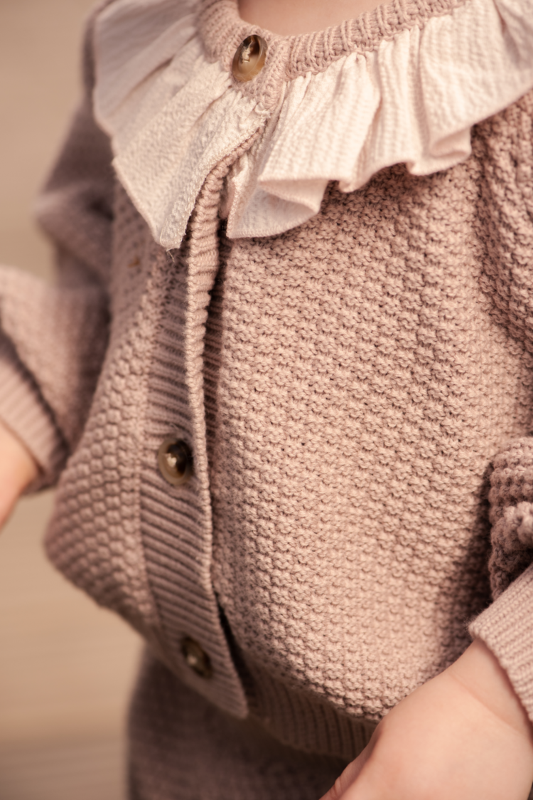 Donsje Amsterdam Veertje Cardigan - Plum