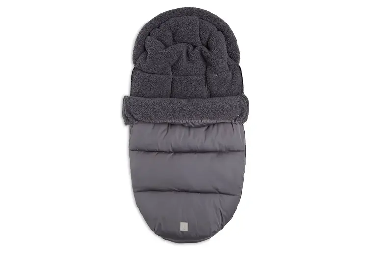 Jollein Footmuff for Buggy/Stroller - Puffed Grey
