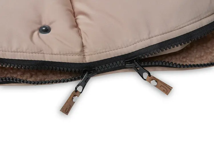 Jollein Footmuff for Buggy/Stroller - Puffed Biscuit