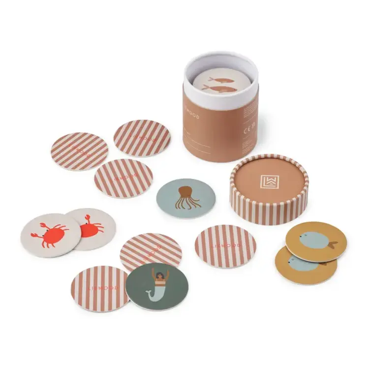 Liewood Yubi Memo Game - Mermaids / Sandy