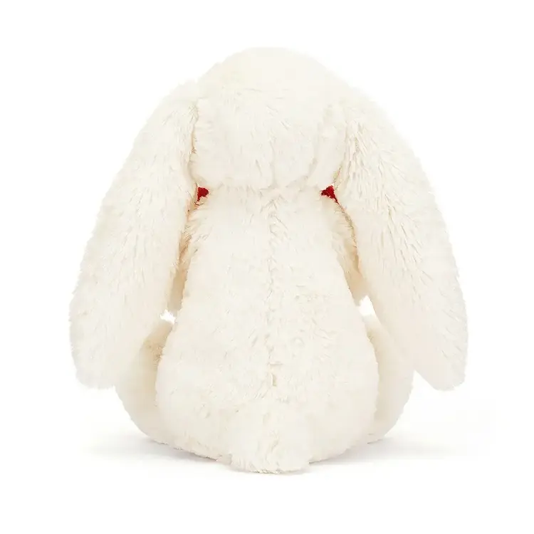 Jellycat Limited Bashful Red Love Heart Bunny